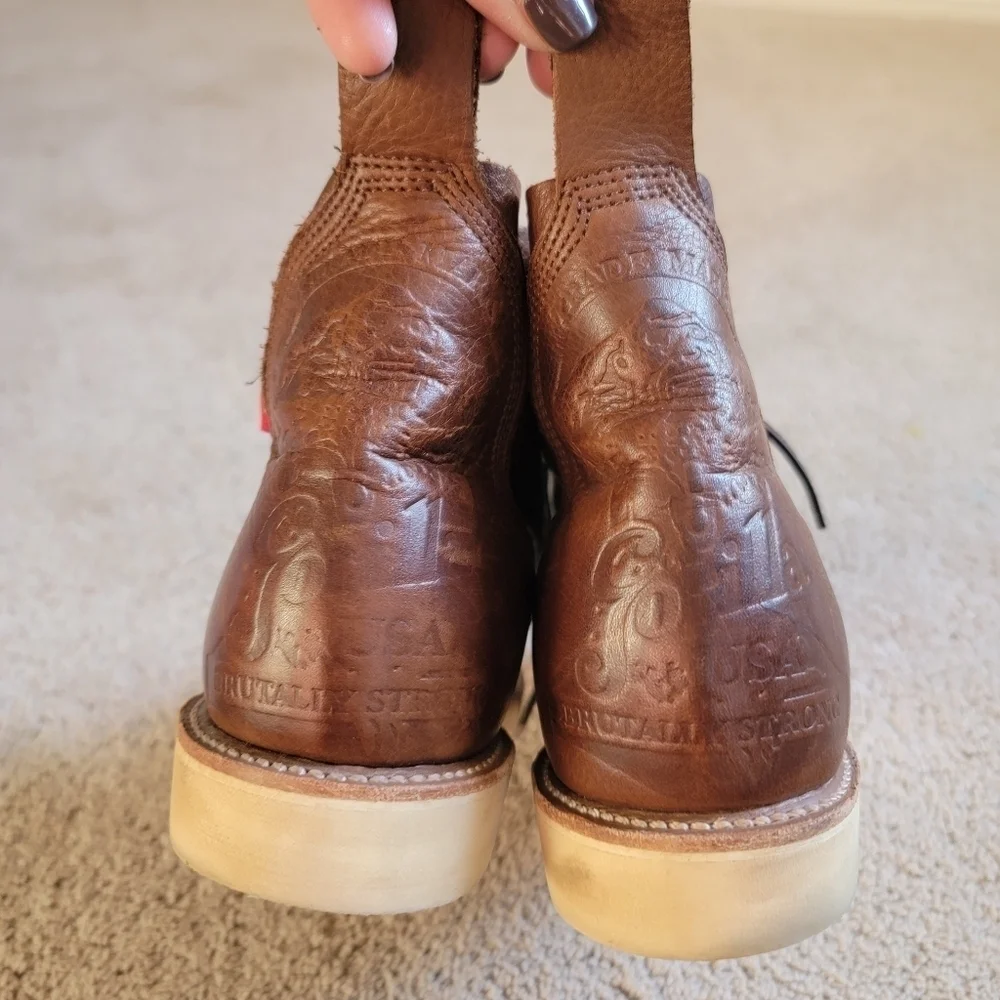 Gorilla Leather Chukka Boots 10.5